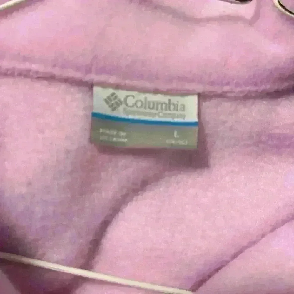 Columbia Youth Zip Up Fleece Jacket. Youth Size L (14-16). Like New.